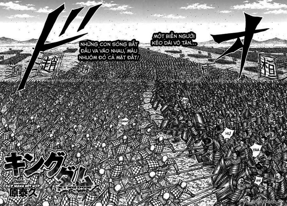 Truyện Tranh Kingdom - Vương Giả Thiên Hạ trang 4