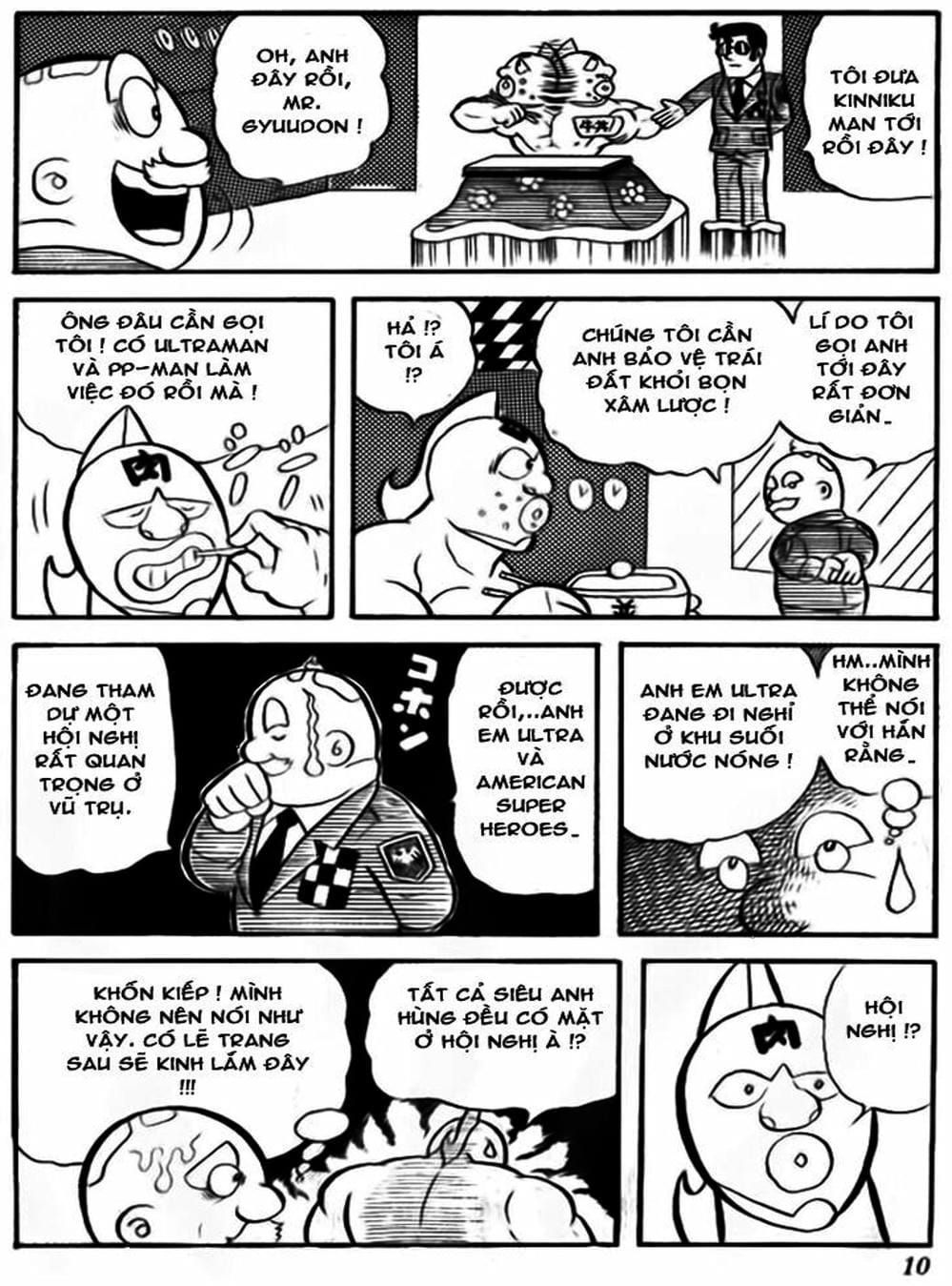 Truyện Tranh Lực Sĩ Kinniku - Kinnikuman trang 5