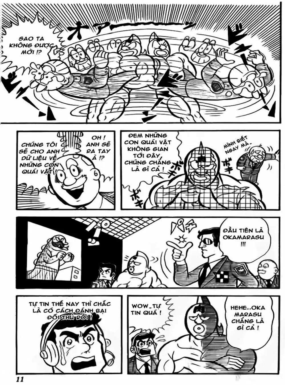 Truyện Tranh Lực Sĩ Kinniku - Kinnikuman trang 5