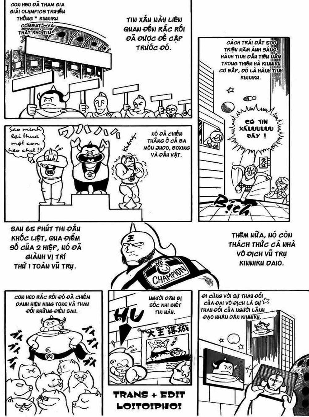 Truyện Tranh Lực Sĩ Kinniku - Kinnikuman trang 5