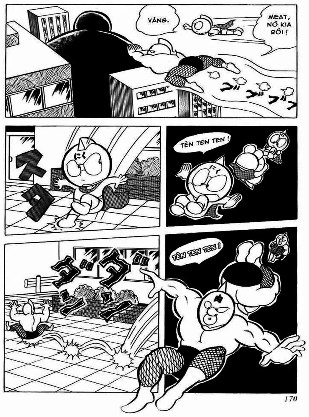 Truyện Tranh Lực Sĩ Kinniku - Kinnikuman trang 5