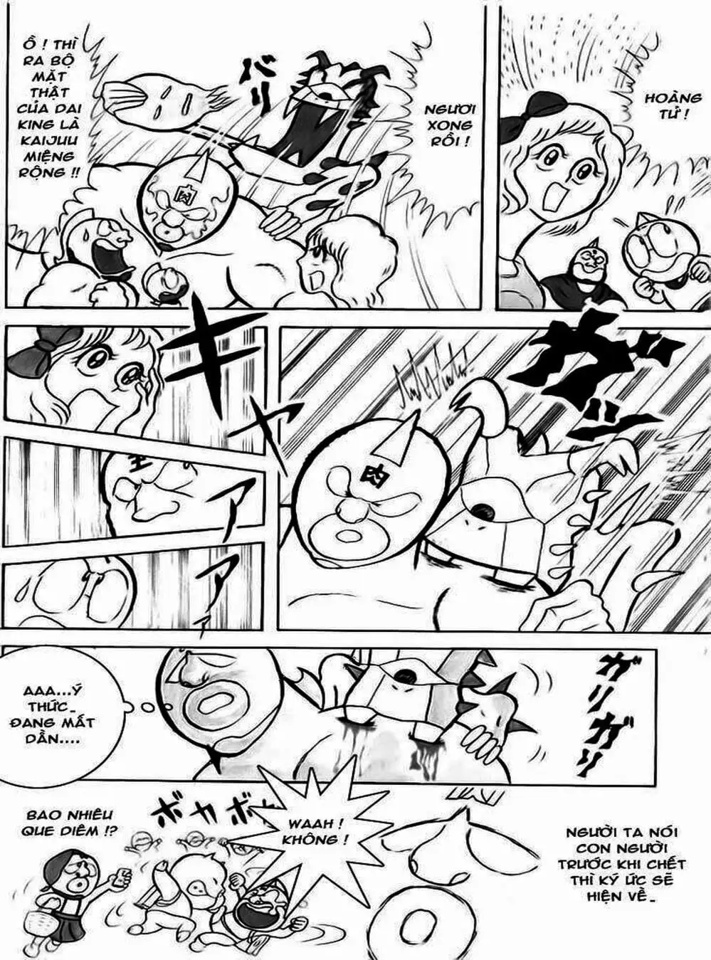 Truyện Tranh Lực Sĩ Kinniku - Kinnikuman trang 5