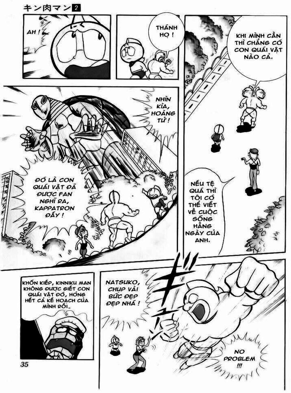 Truyện Tranh Lực Sĩ Kinniku - Kinnikuman trang 5
