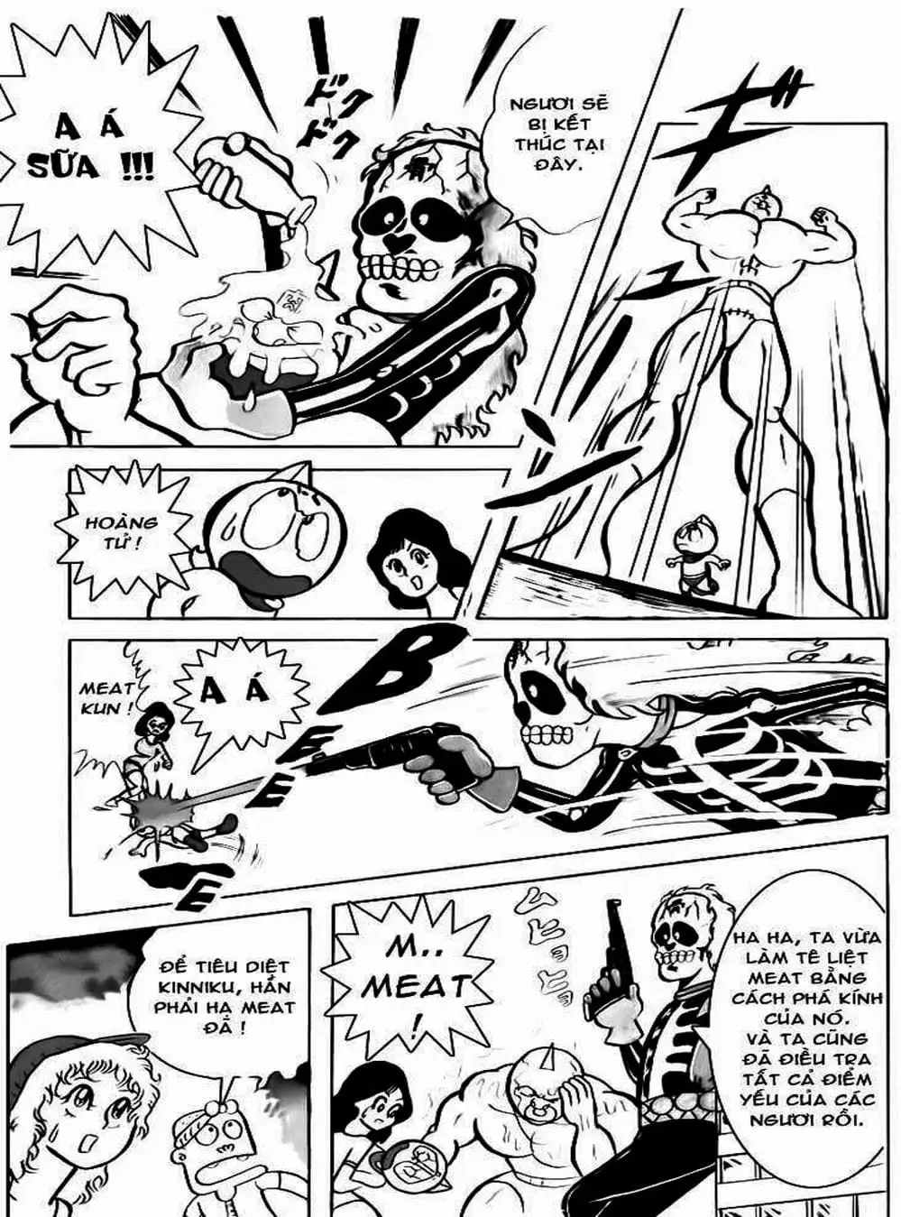 Truyện Tranh Lực Sĩ Kinniku - Kinnikuman trang 5