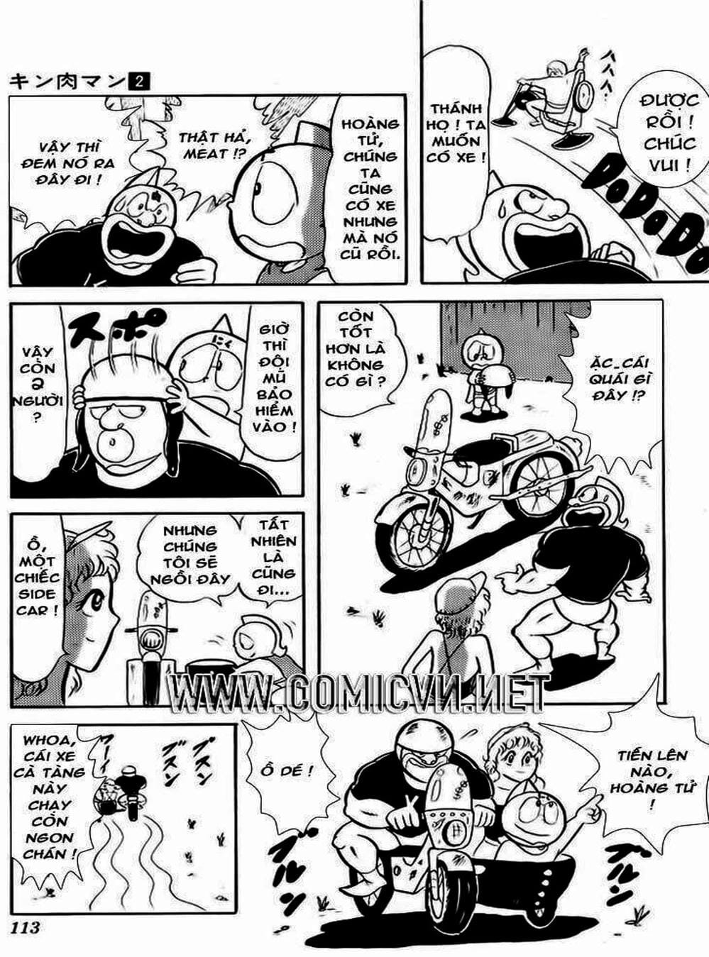 Truyện Tranh Lực Sĩ Kinniku - Kinnikuman trang 5