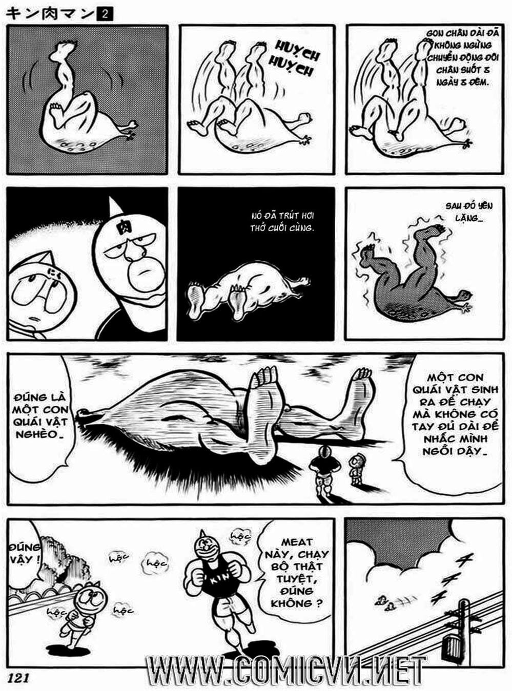 Truyện Tranh Lực Sĩ Kinniku - Kinnikuman trang 5