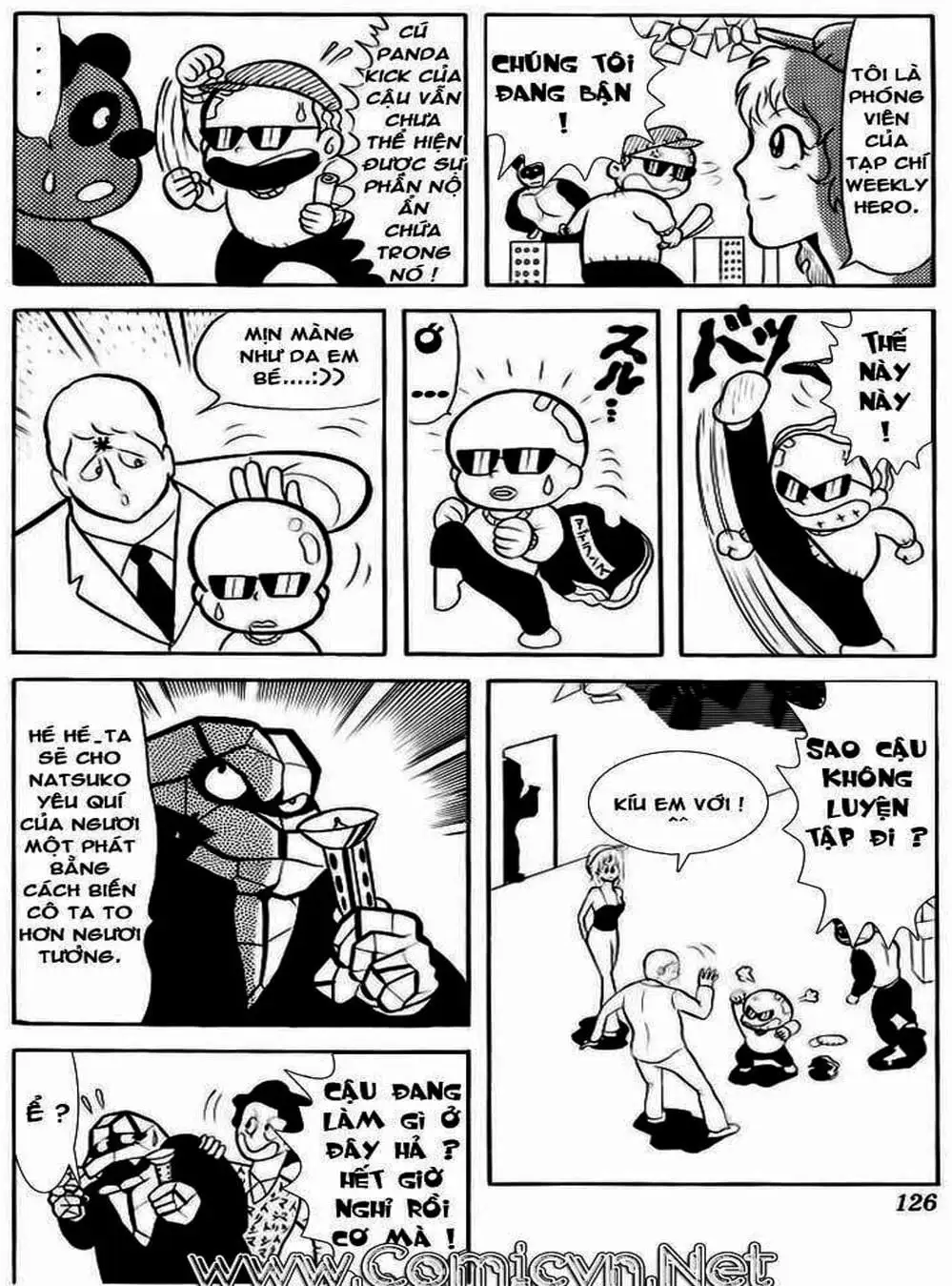 Truyện Tranh Lực Sĩ Kinniku - Kinnikuman trang 5