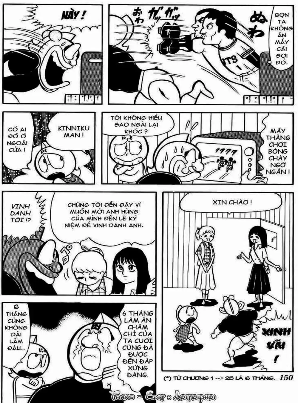 Truyện Tranh Lực Sĩ Kinniku - Kinnikuman trang 5