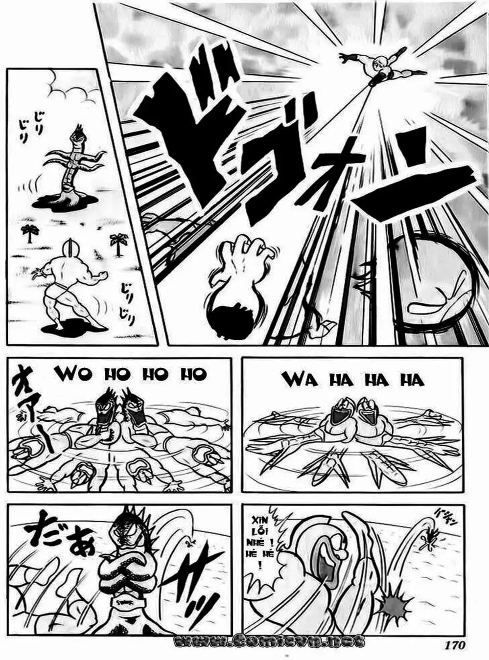 Truyện Tranh Lực Sĩ Kinniku - Kinnikuman trang 5