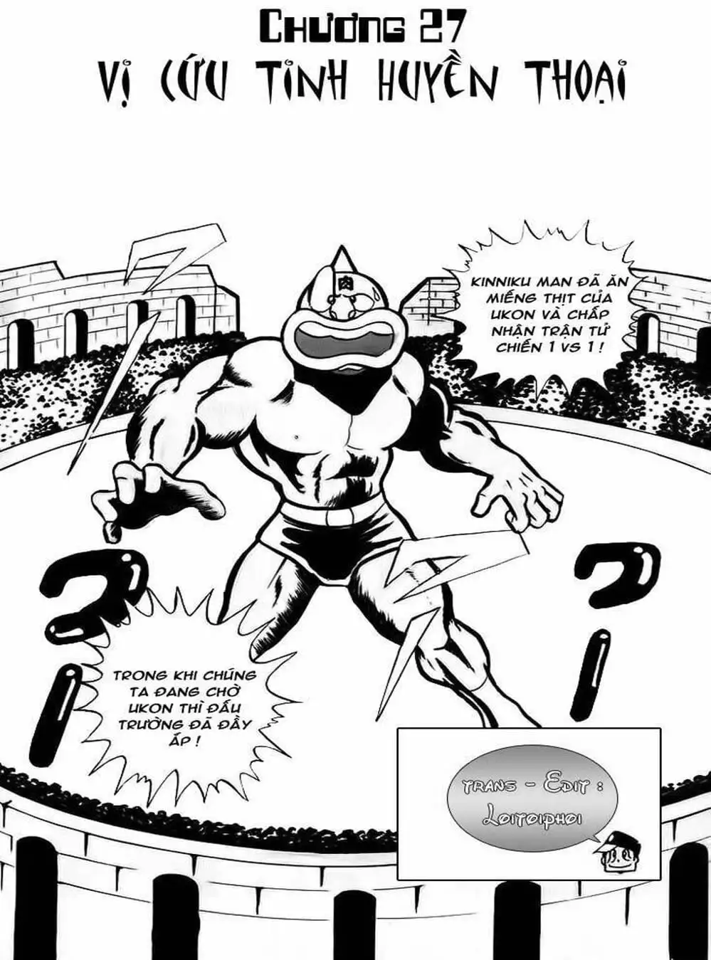 Truyện Tranh Lực Sĩ Kinniku - Kinnikuman trang 5