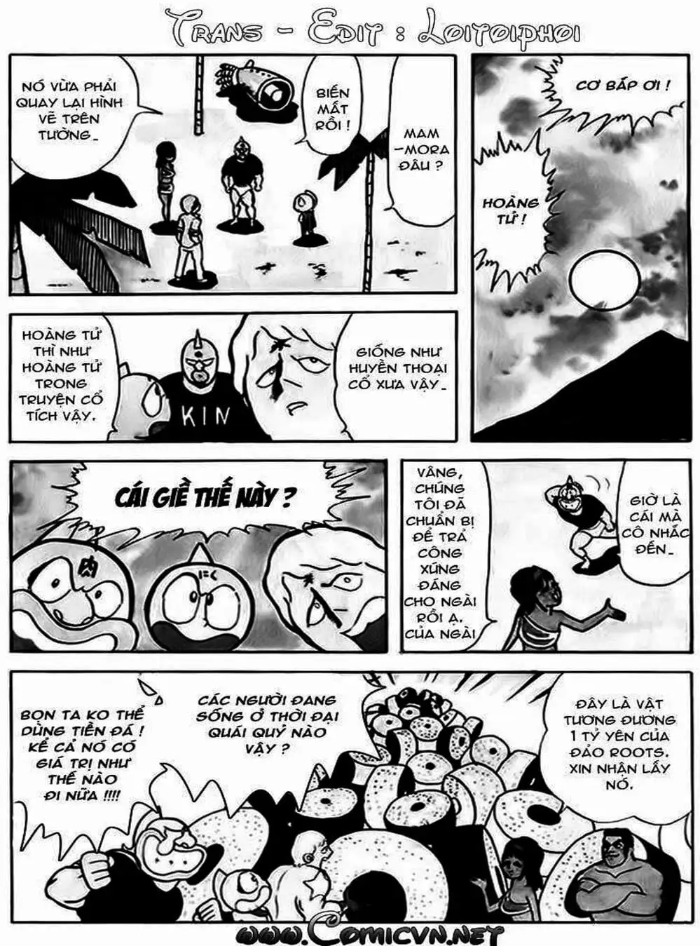 Truyện Tranh Lực Sĩ Kinniku - Kinnikuman trang 5