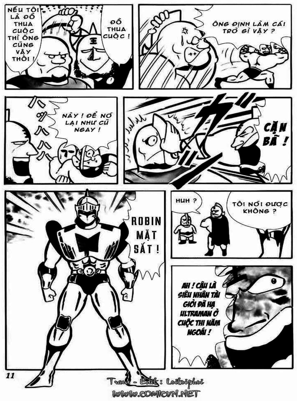 Truyện Tranh Lực Sĩ Kinniku - Kinnikuman trang 5