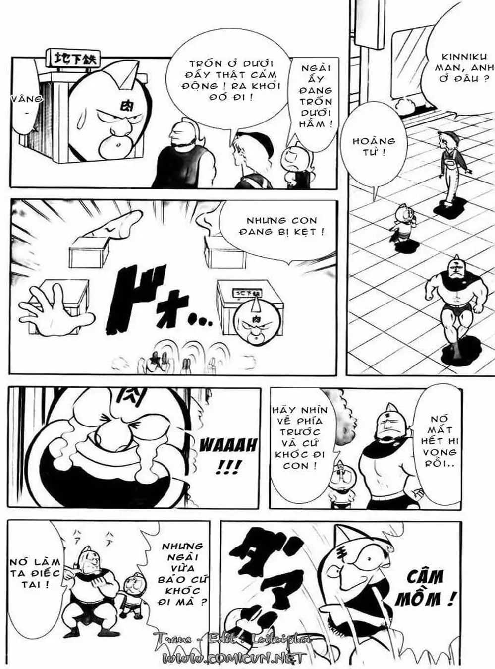 Truyện Tranh Lực Sĩ Kinniku - Kinnikuman trang 5