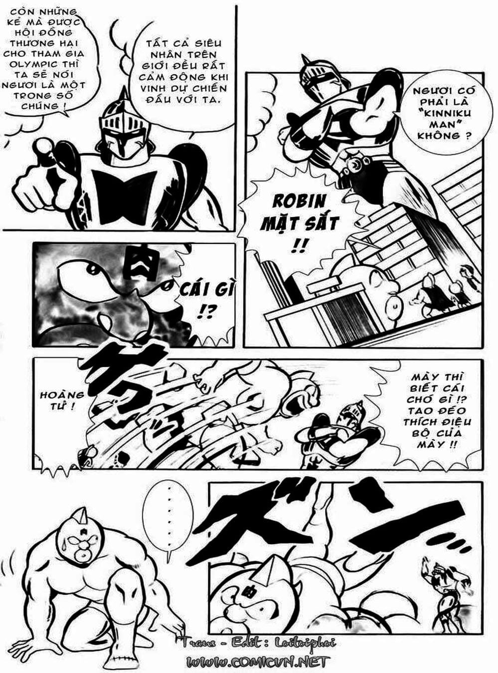 Truyện Tranh Lực Sĩ Kinniku - Kinnikuman trang 5