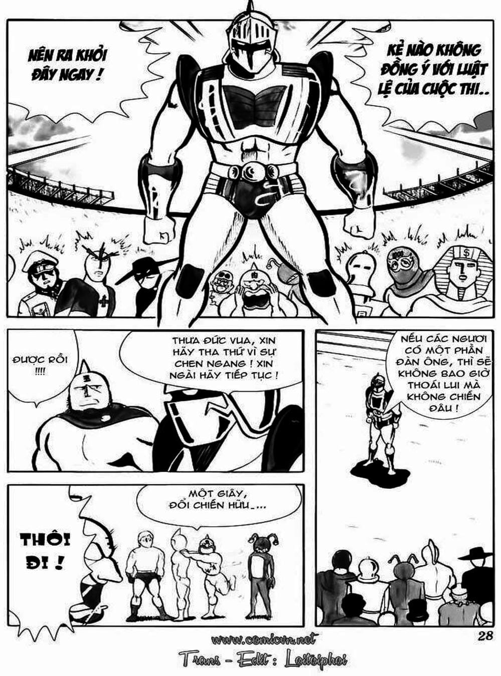 Truyện Tranh Lực Sĩ Kinniku - Kinnikuman trang 5