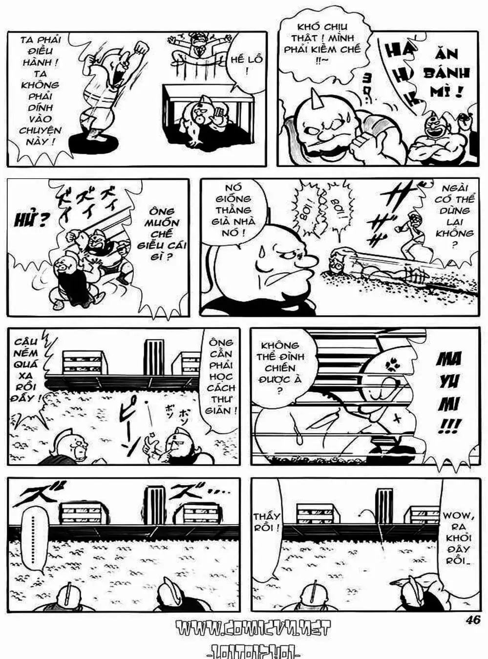 Truyện Tranh Lực Sĩ Kinniku - Kinnikuman trang 5