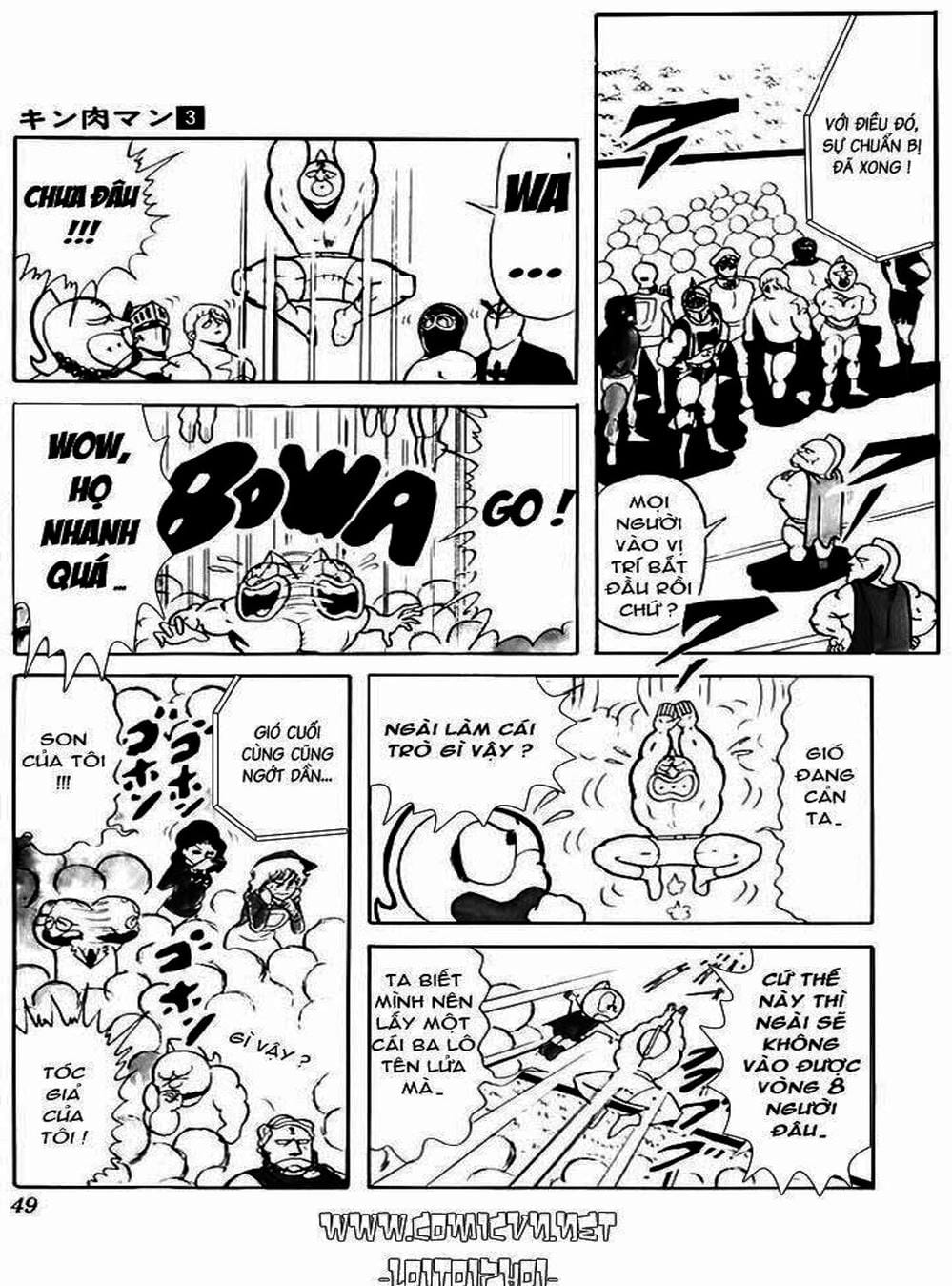 Truyện Tranh Lực Sĩ Kinniku - Kinnikuman trang 5