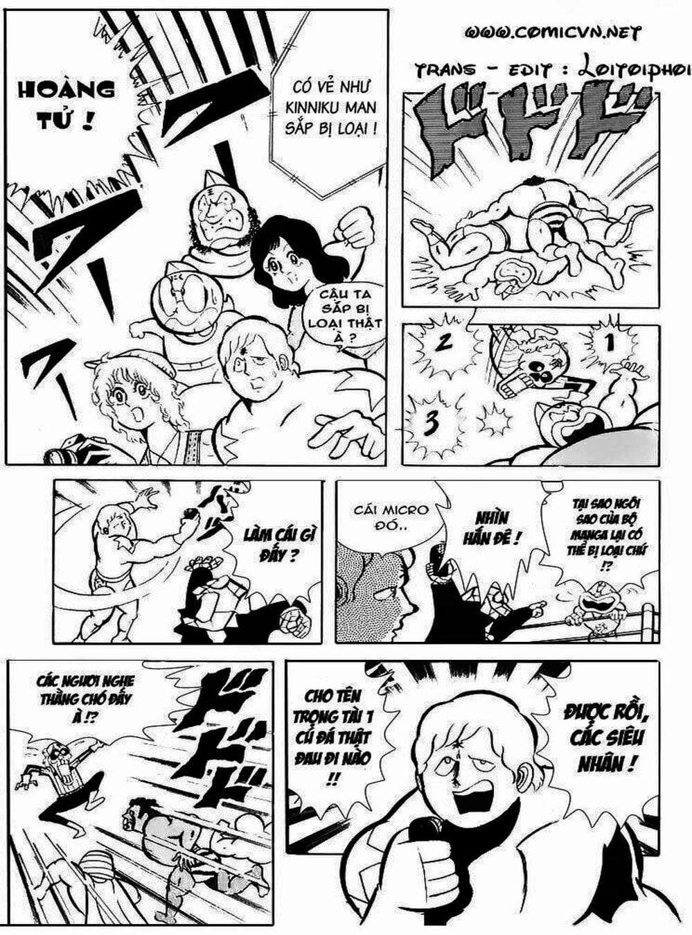 Truyện Tranh Lực Sĩ Kinniku - Kinnikuman trang 5
