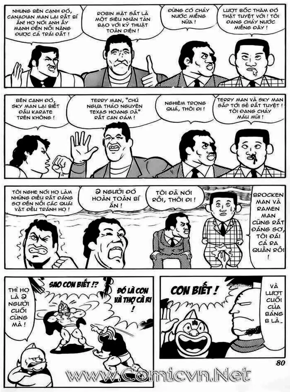 Truyện Tranh Lực Sĩ Kinniku - Kinnikuman trang 5