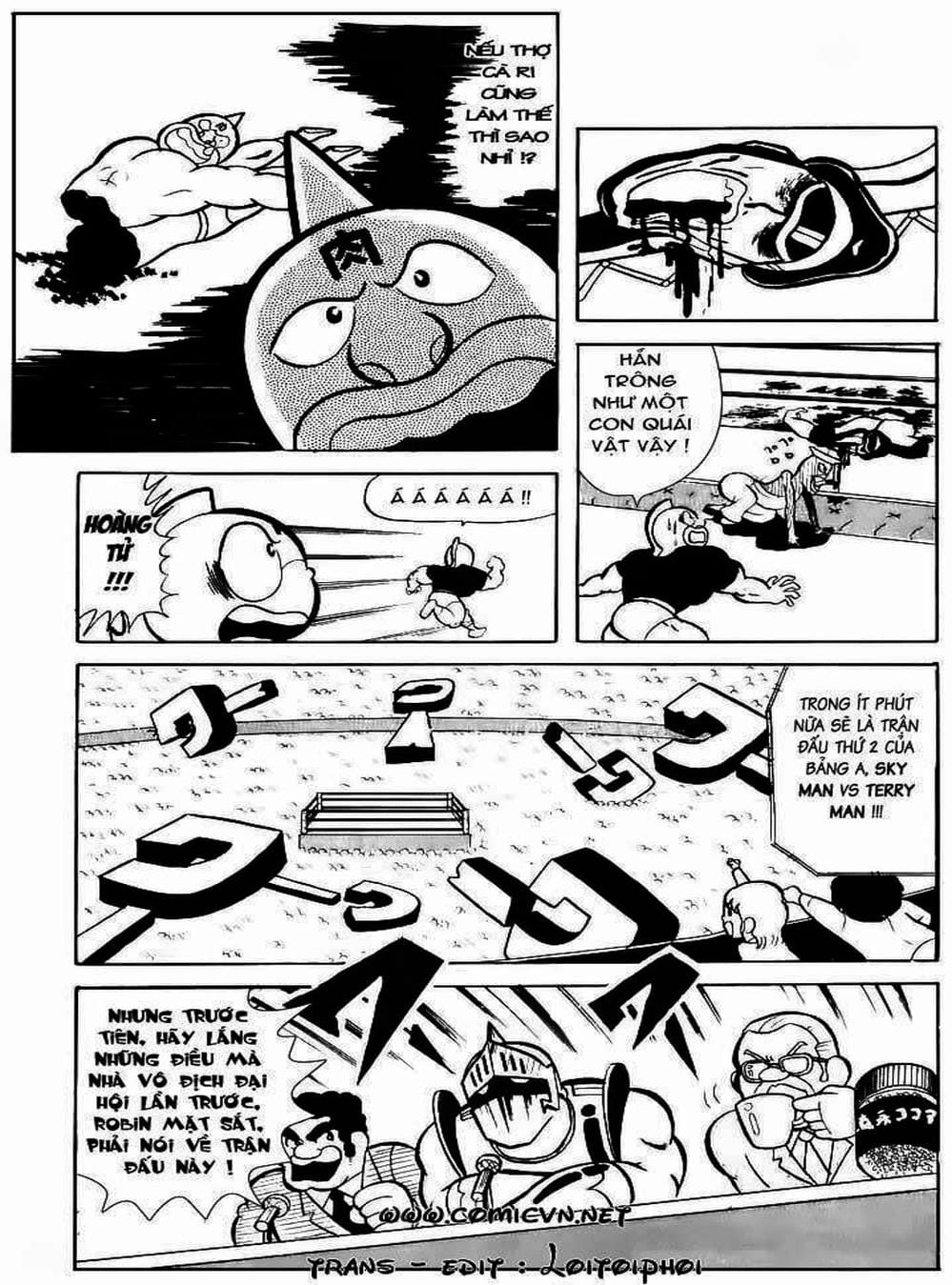 Truyện Tranh Lực Sĩ Kinniku - Kinnikuman trang 5