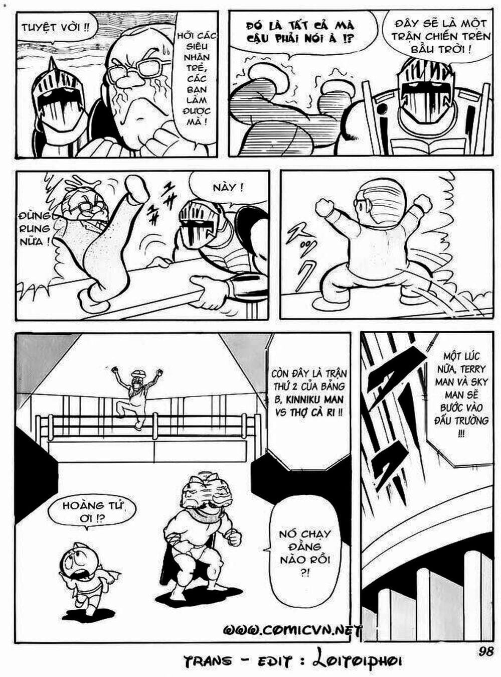 Truyện Tranh Lực Sĩ Kinniku - Kinnikuman trang 5