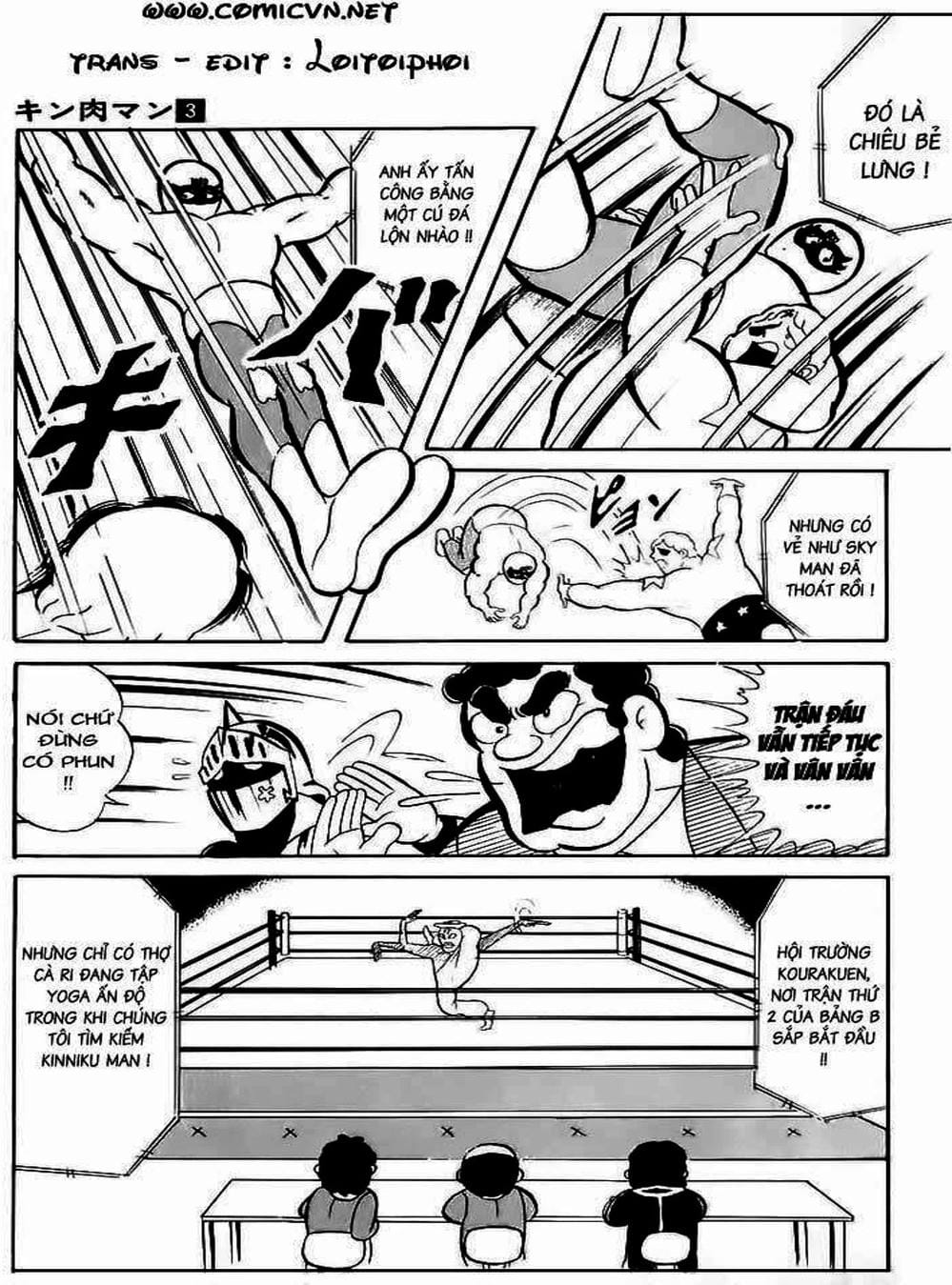 Truyện Tranh Lực Sĩ Kinniku - Kinnikuman trang 5