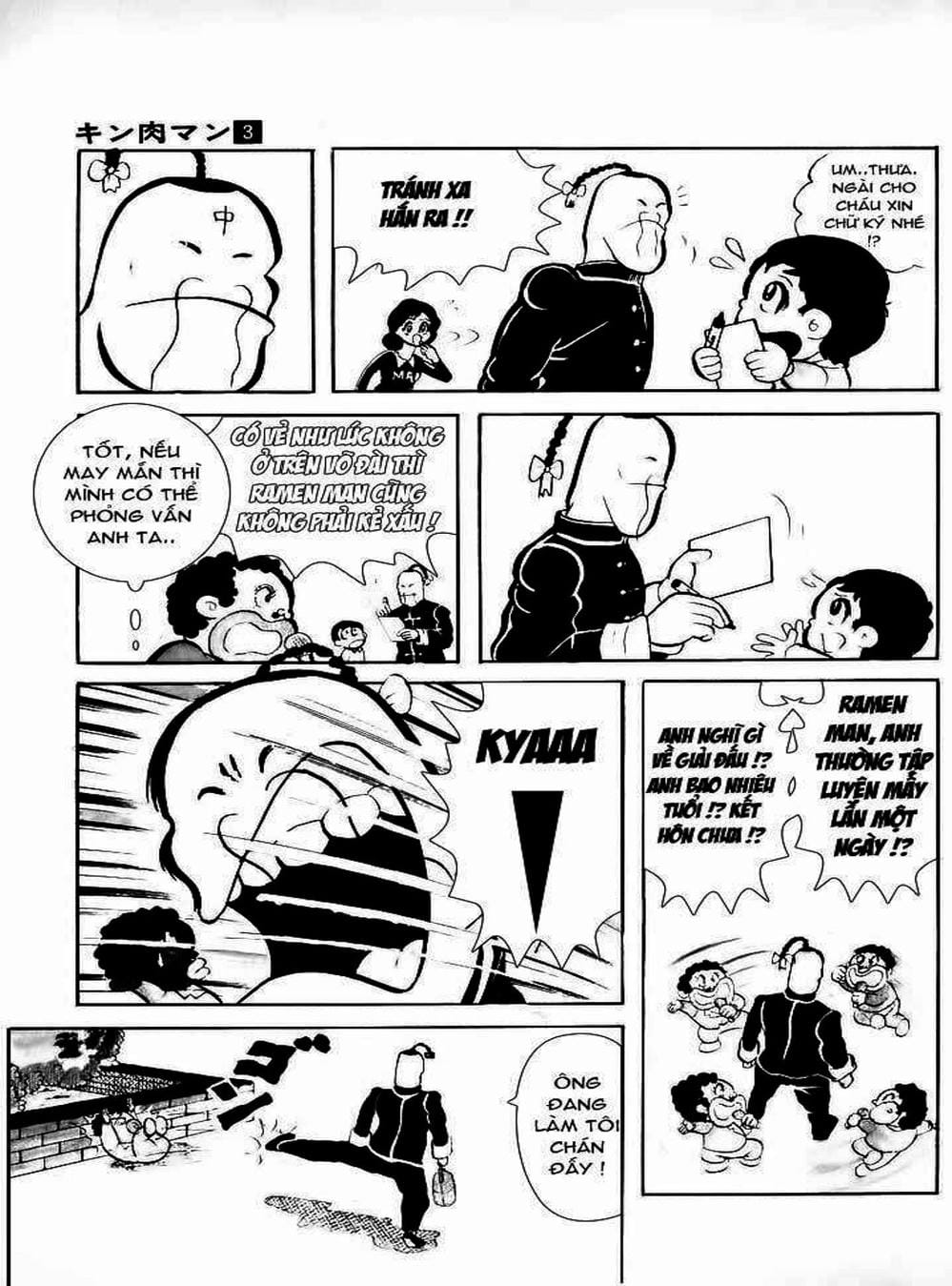 Truyện Tranh Lực Sĩ Kinniku - Kinnikuman trang 5