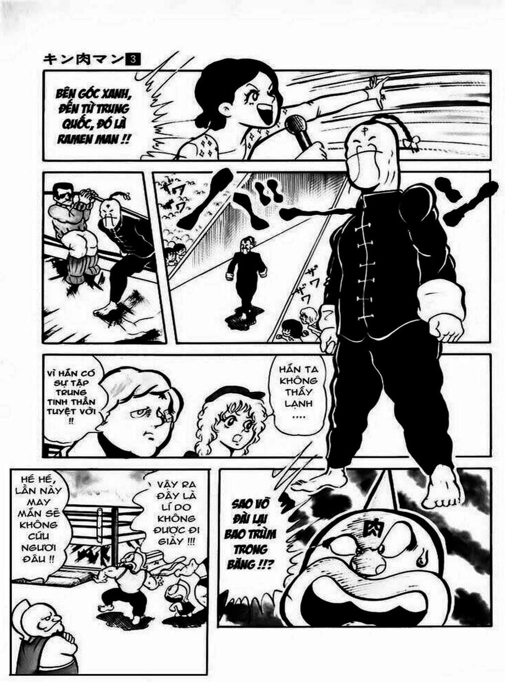 Truyện Tranh Lực Sĩ Kinniku - Kinnikuman trang 5