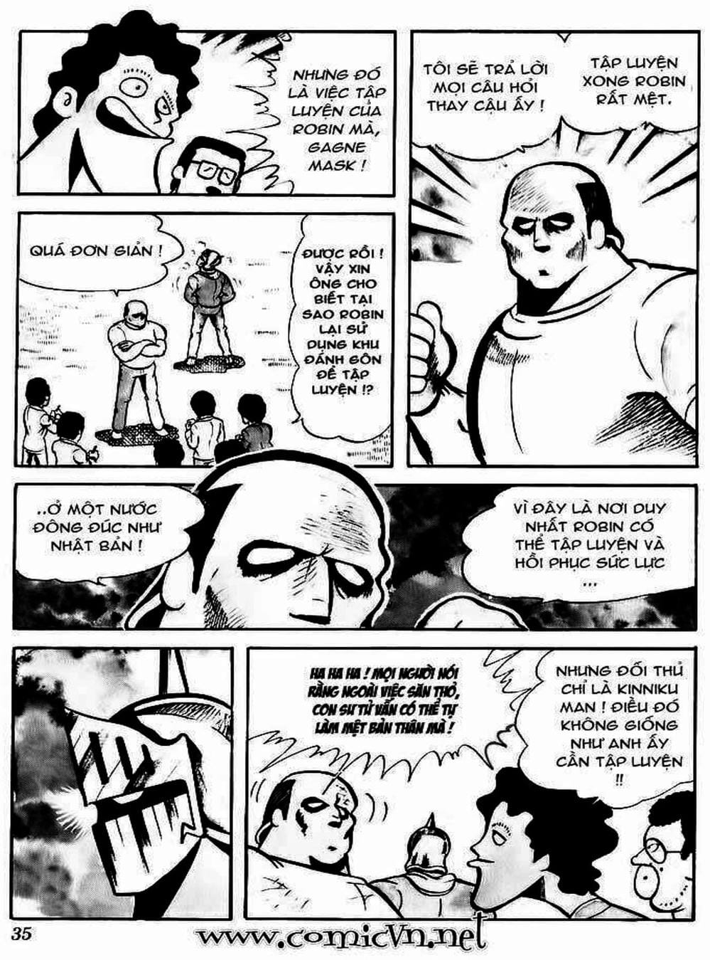 Truyện Tranh Lực Sĩ Kinniku - Kinnikuman trang 5