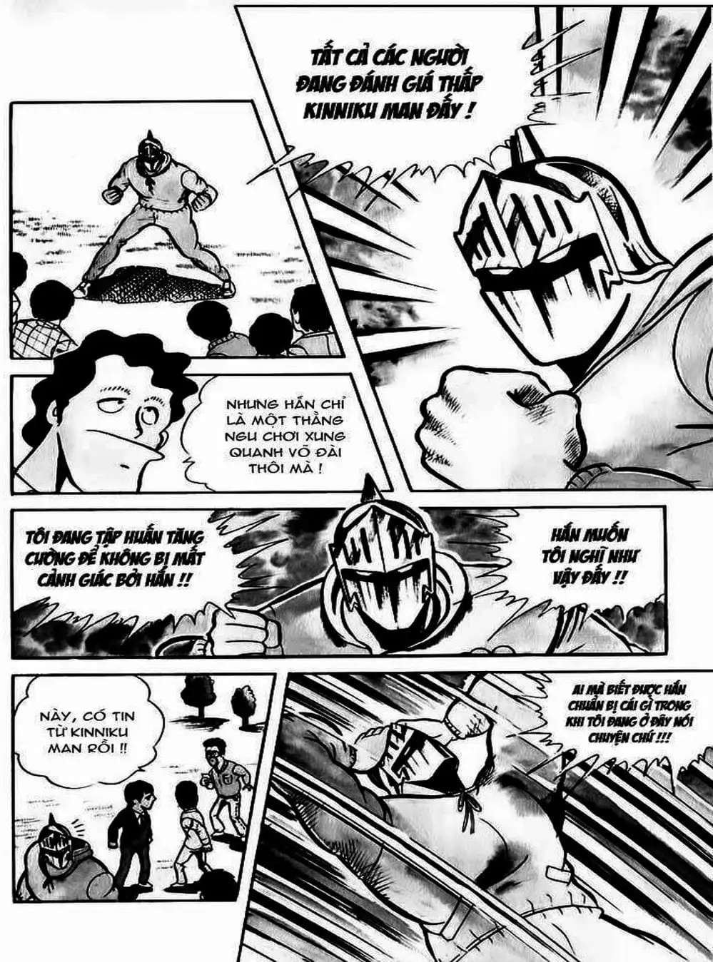 Truyện Tranh Lực Sĩ Kinniku - Kinnikuman trang 5