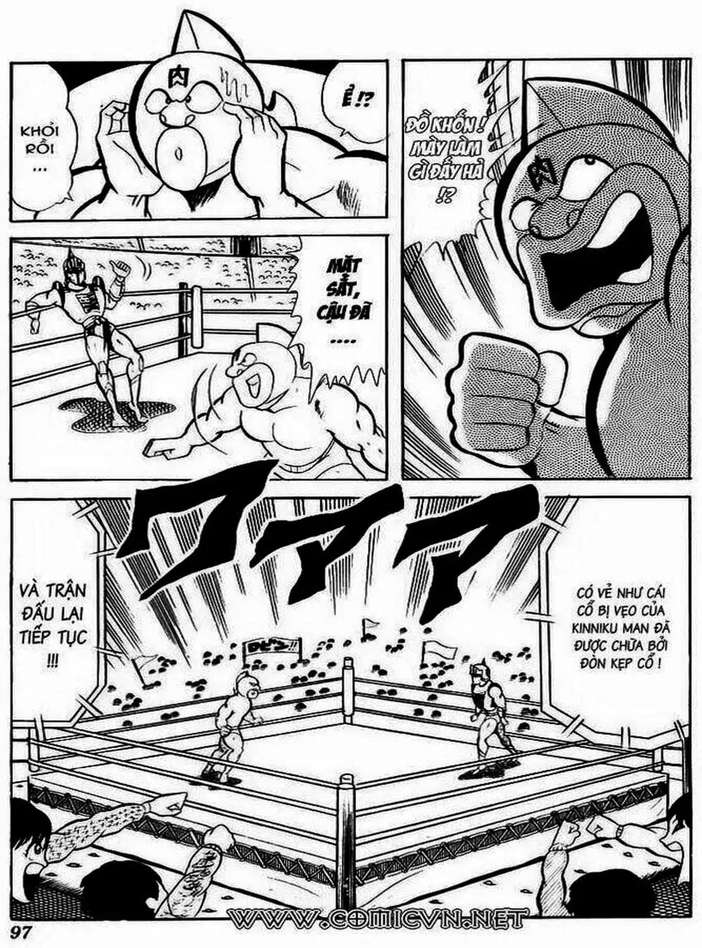 Truyện Tranh Lực Sĩ Kinniku - Kinnikuman trang 5