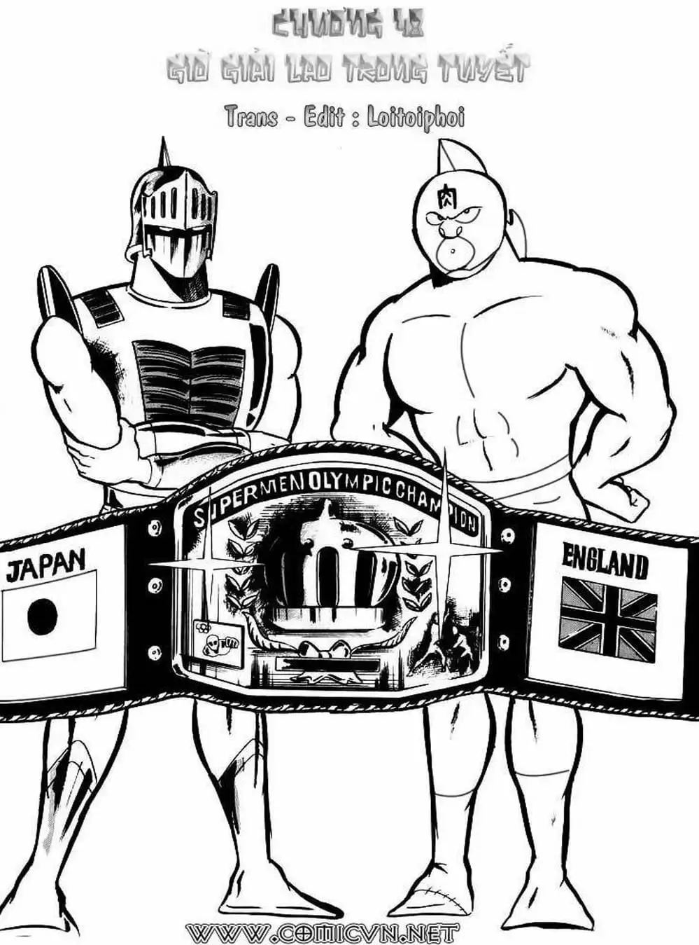 Truyện Tranh Lực Sĩ Kinniku - Kinnikuman trang 5