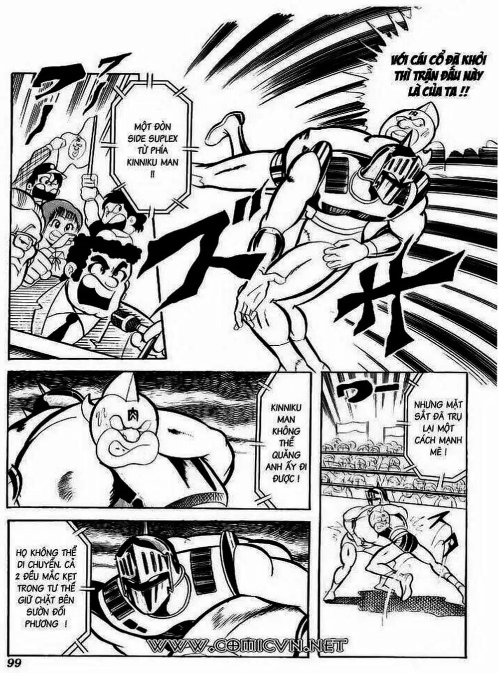 Truyện Tranh Lực Sĩ Kinniku - Kinnikuman trang 5