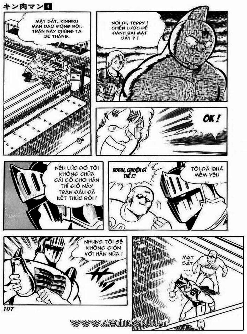 Truyện Tranh Lực Sĩ Kinniku - Kinnikuman trang 5
