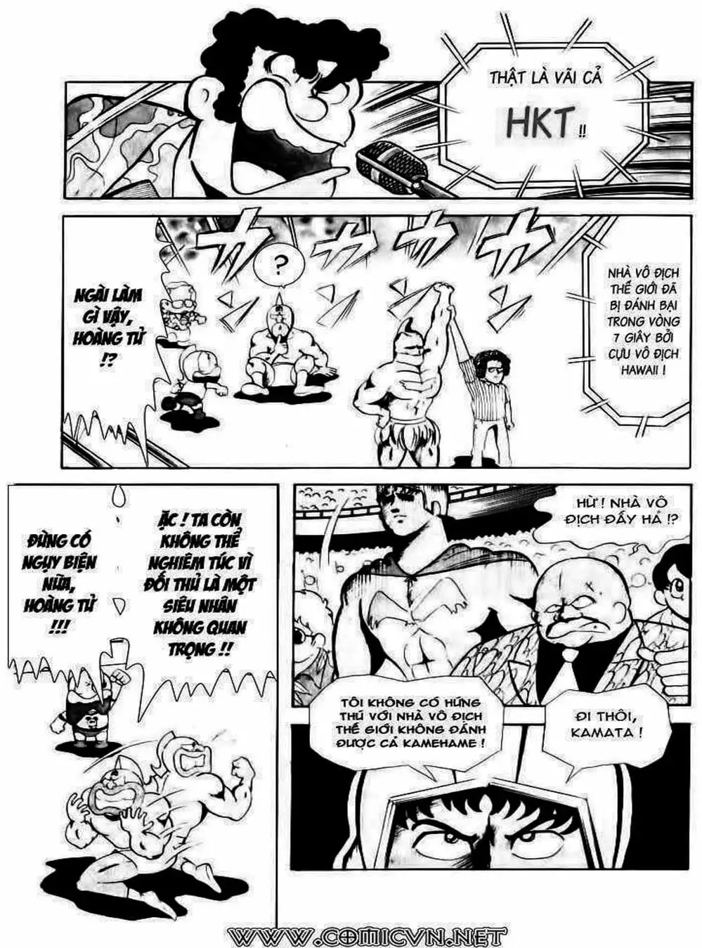 Truyện Tranh Lực Sĩ Kinniku - Kinnikuman trang 5
