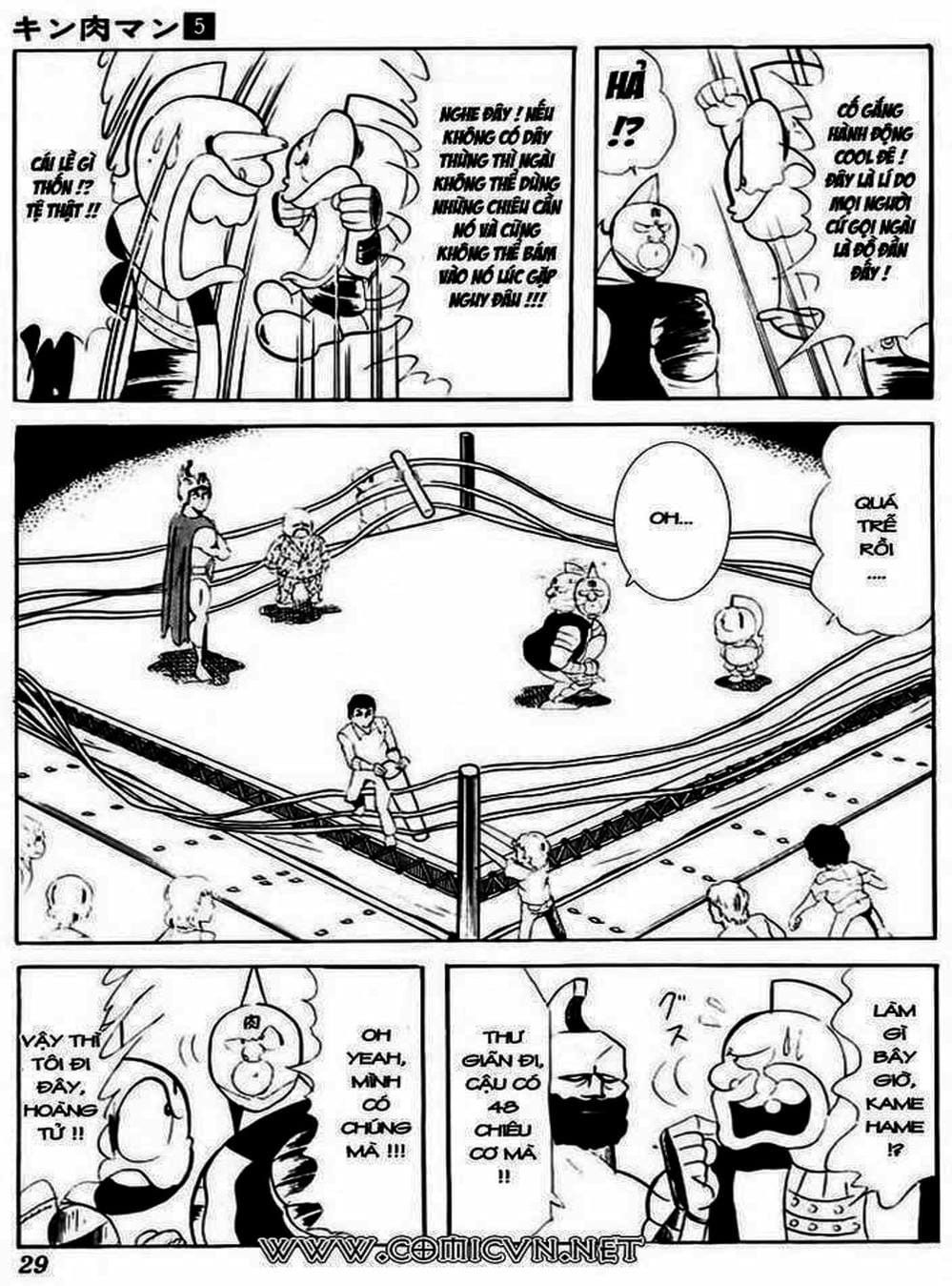 Truyện Tranh Lực Sĩ Kinniku - Kinnikuman trang 5
