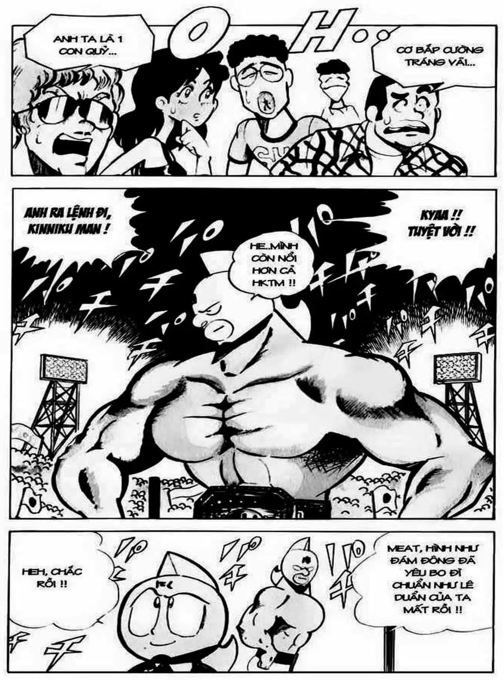 Truyện Tranh Lực Sĩ Kinniku - Kinnikuman trang 5