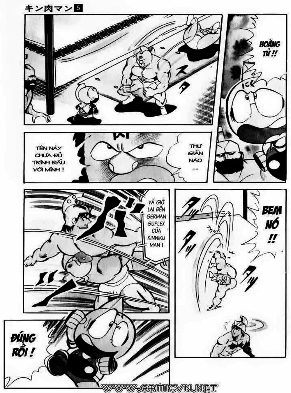 Truyện Tranh Lực Sĩ Kinniku - Kinnikuman trang 5