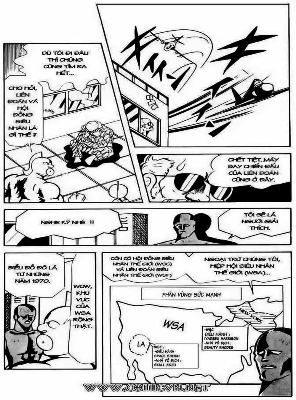 Truyện Tranh Lực Sĩ Kinniku - Kinnikuman trang 5