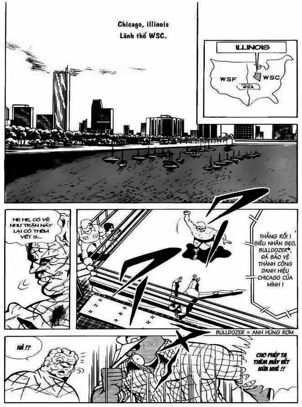 Truyện Tranh Lực Sĩ Kinniku - Kinnikuman trang 5