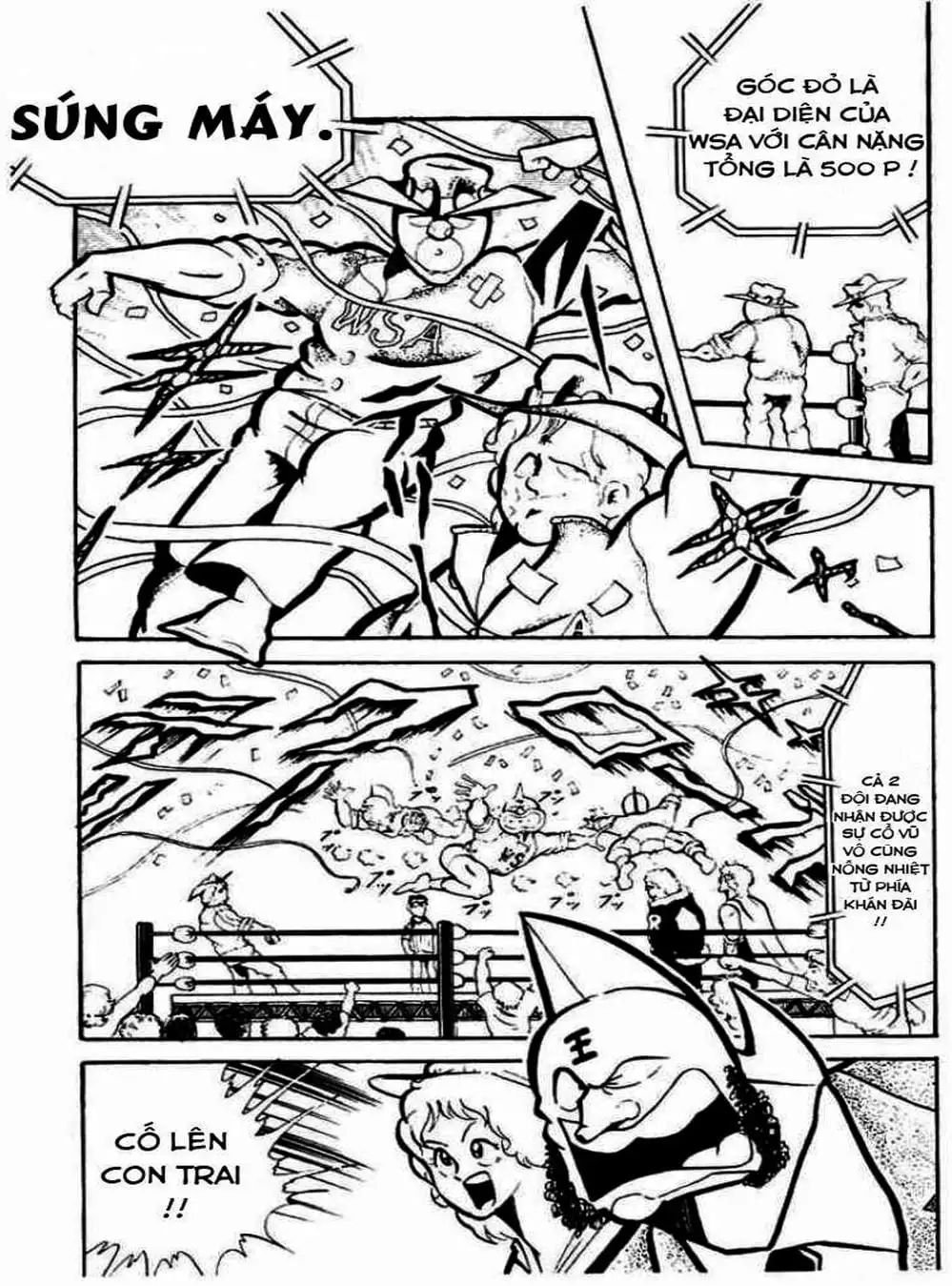 Truyện Tranh Lực Sĩ Kinniku - Kinnikuman trang 5