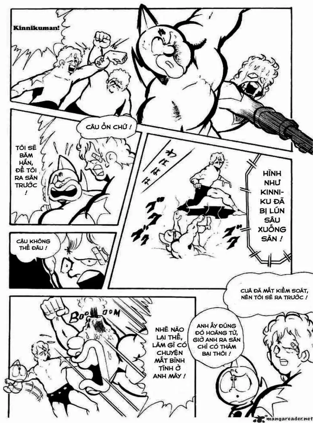 Truyện Tranh Lực Sĩ Kinniku - Kinnikuman trang 5