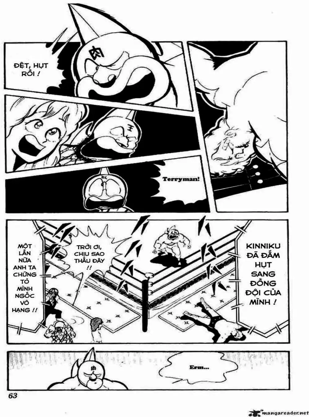 Truyện Tranh Lực Sĩ Kinniku - Kinnikuman trang 5