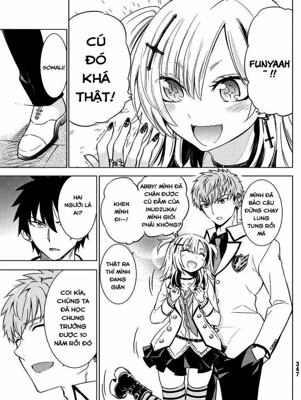 Truyện Tranh Nàng Juliet Của Trường Nội Trú - Kishuku Gakkou No Juliet trang 4