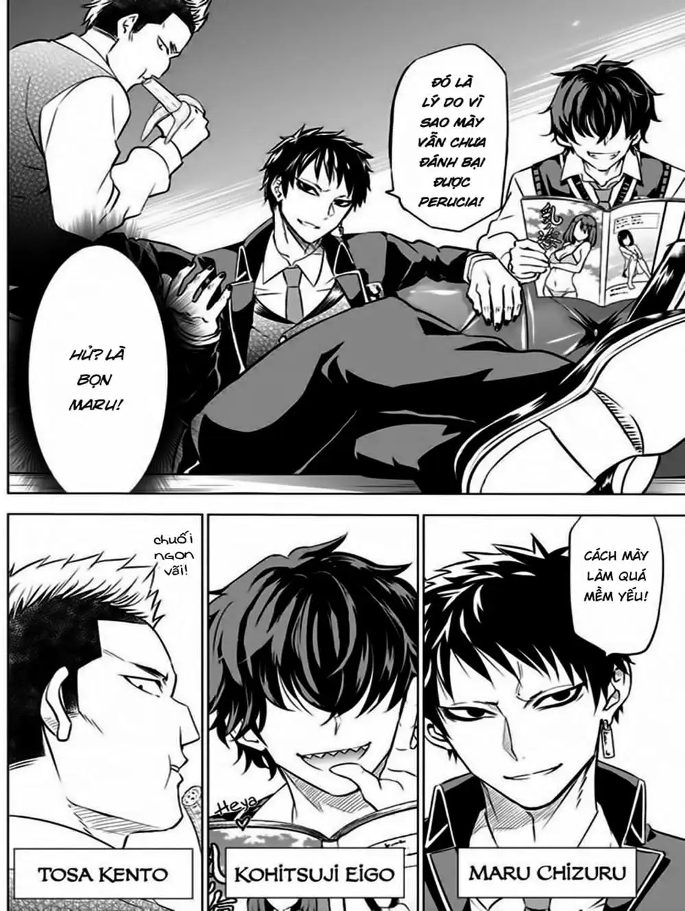 Truyện Tranh Nàng Juliet Của Trường Nội Trú - Kishuku Gakkou No Juliet trang 4