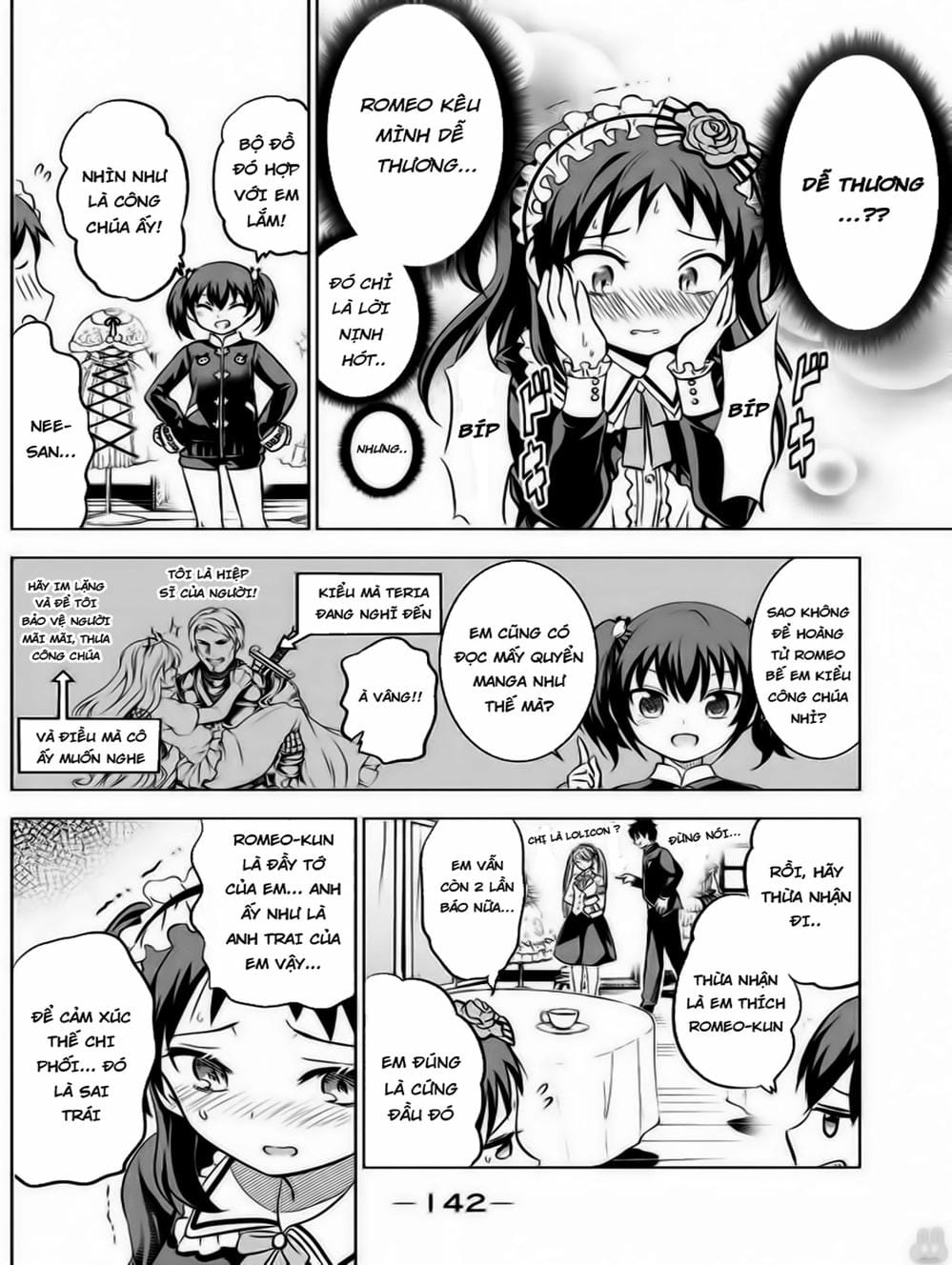 Truyện Tranh Nàng Juliet Của Trường Nội Trú - Kishuku Gakkou No Juliet trang 4