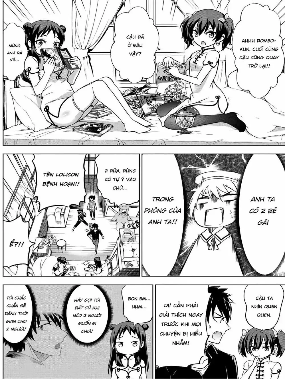 Truyện Tranh Nàng Juliet Của Trường Nội Trú - Kishuku Gakkou No Juliet trang 4