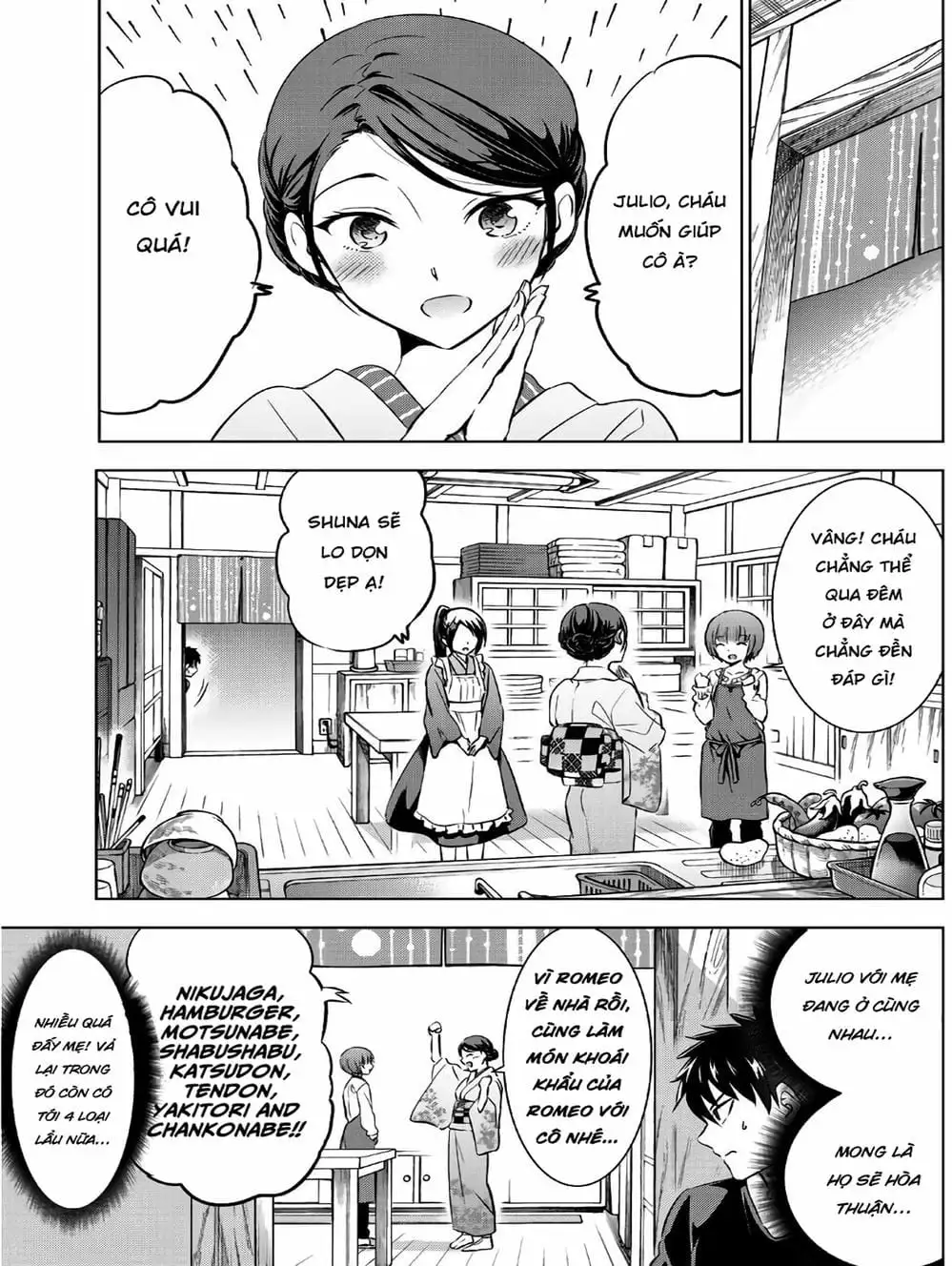 Truyện Tranh Nàng Juliet Của Trường Nội Trú - Kishuku Gakkou No Juliet trang 4