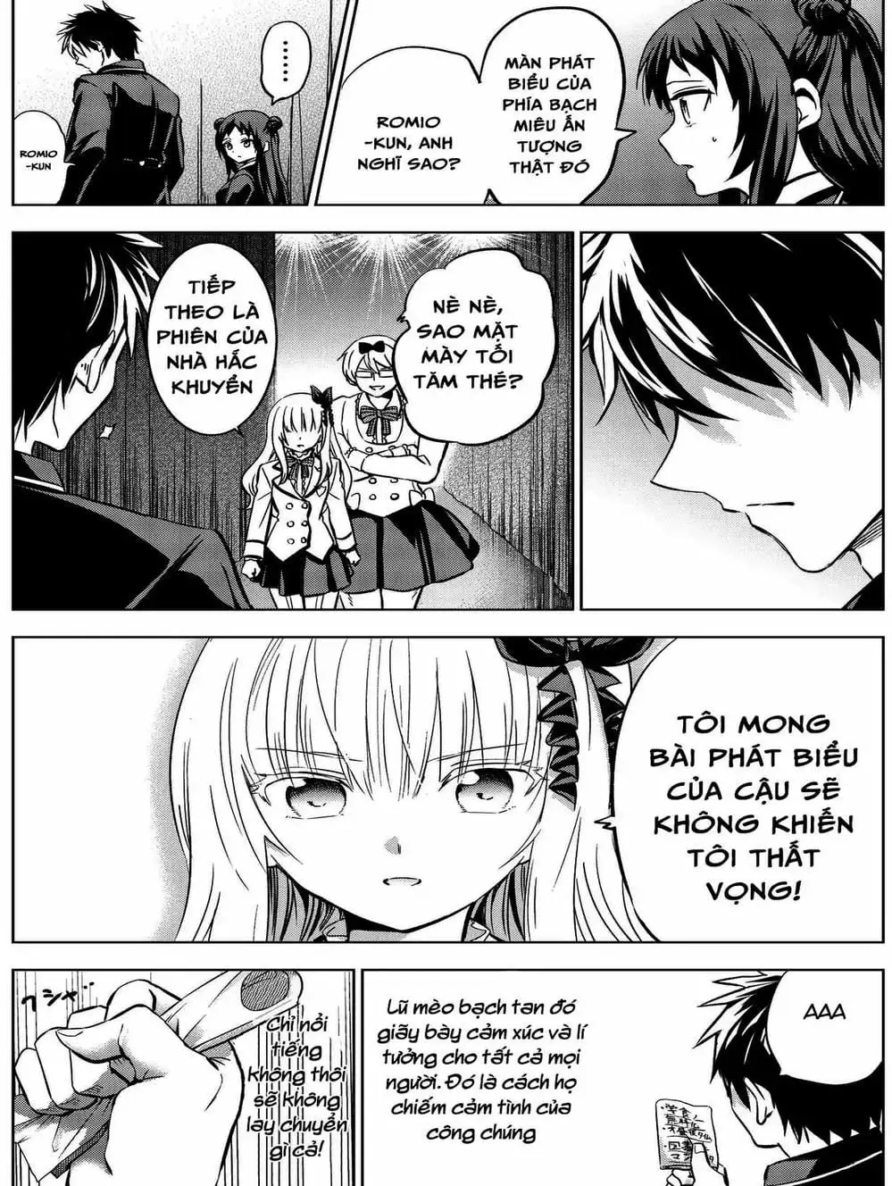 Truyện Tranh Nàng Juliet Của Trường Nội Trú - Kishuku Gakkou No Juliet trang 4