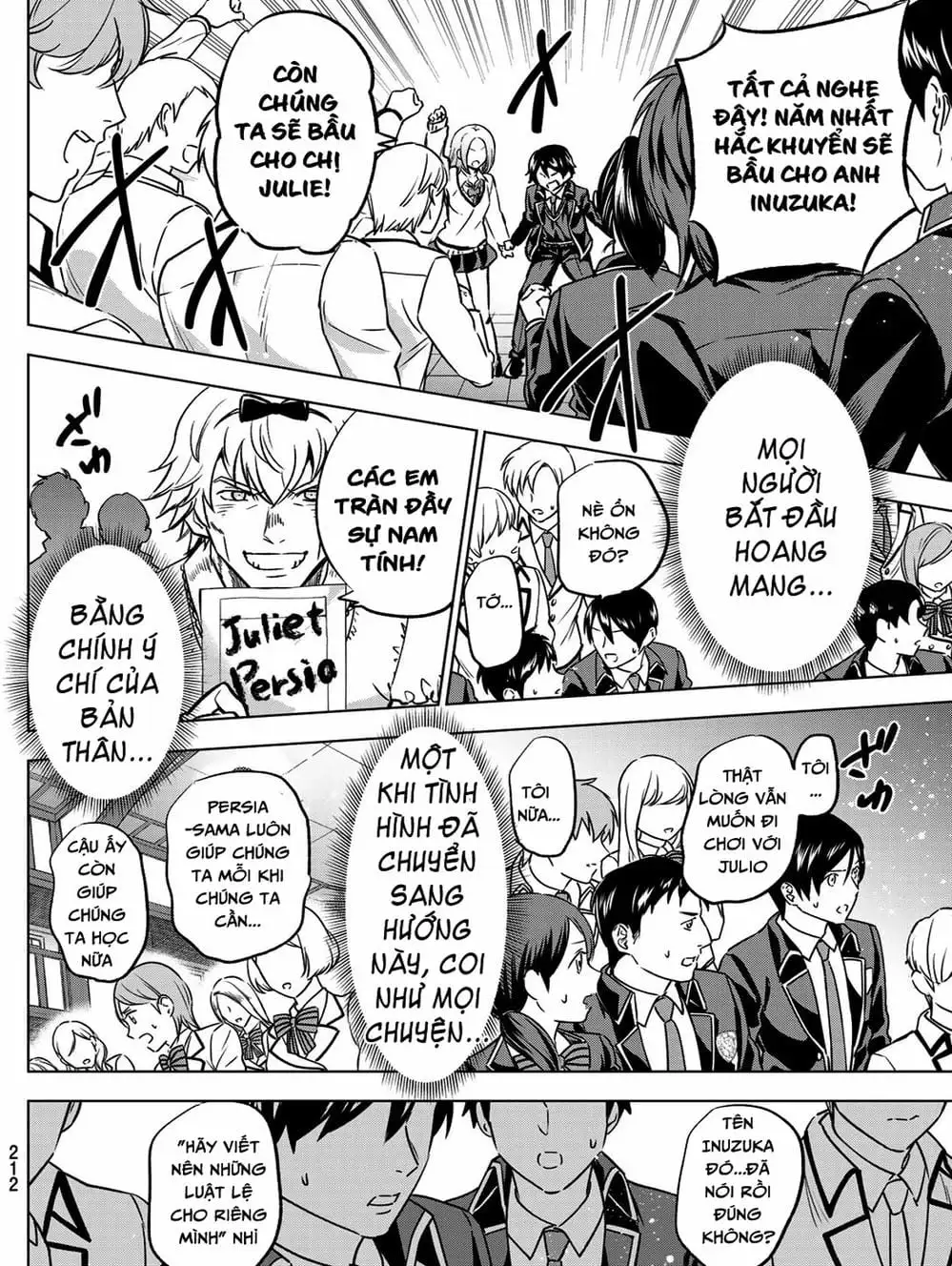 Truyện Tranh Nàng Juliet Của Trường Nội Trú - Kishuku Gakkou No Juliet trang 4